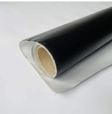 comprar Tejido de fibra de vidrio de silicona de 580 gramos o tejido de fibra de vidrio recubierto de silicona a medida online manufacture