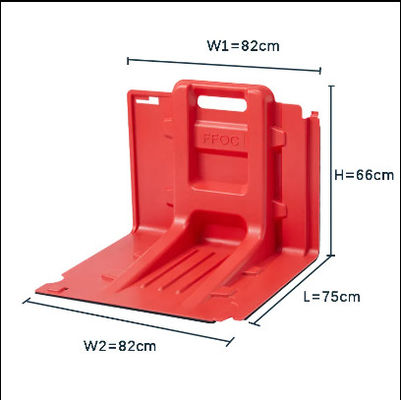 comprar Placa curva exterior de control de inundaciones de deflector de nuevo material de inundación de pared de cristal online manufacture