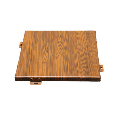 comprar Imitación de madera de grano de aluminio para la decoración de edificios online manufacture