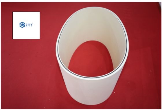 comprar Cinturón de separación de huesos de peces de goma lisa sin fin Color blanco online manufacture