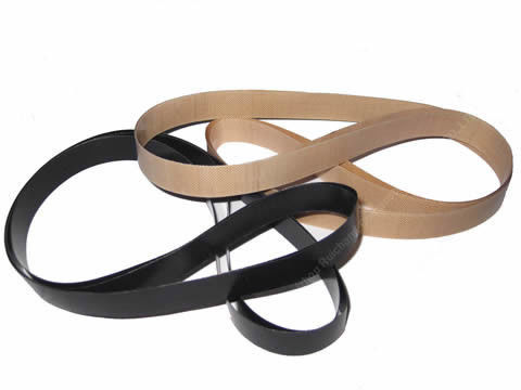comprar Un peso ligero negro de fusión PTFE de Brown de la correa de la máquina de la capa cubierto online manufacture