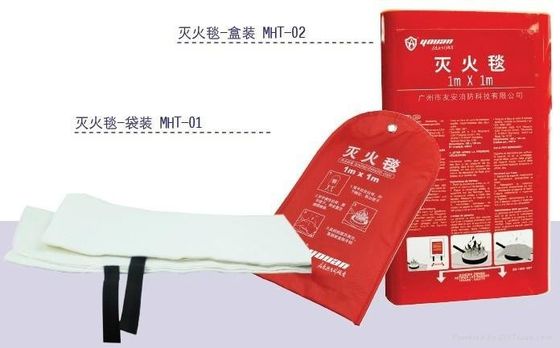 comprar Manta ignífuga de la fibra de vidrio del fuego de la manta del paquete suave a prueba de calor del PVC online manufacture