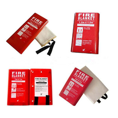 comprar el 1.8m*2m 100% mantas resistentes al fuego de la manta del fuego de la fibra de vidrio para soldar con autógena online manufacture
