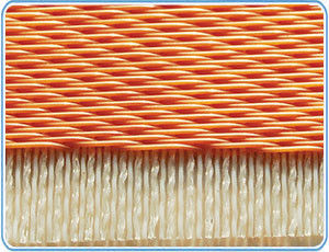 comprar Filtración de lodo Deshidratación de la cinta transportadora de poliéster Filtro de la cinta de vacío horizontal online manufacture