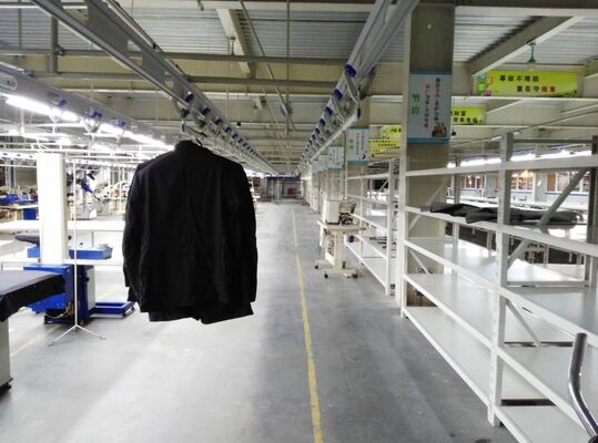Comprar Sistema de transporte aéreo eléctrico de aluminio para transporte en fábricas de ropa online manufacture