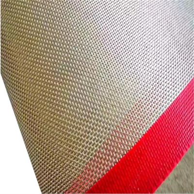 comprar Grueso a prueba de calor del cordón PTFE Mesh Conveyor Belt Alkali Free 0.55m m del metal online manufacture