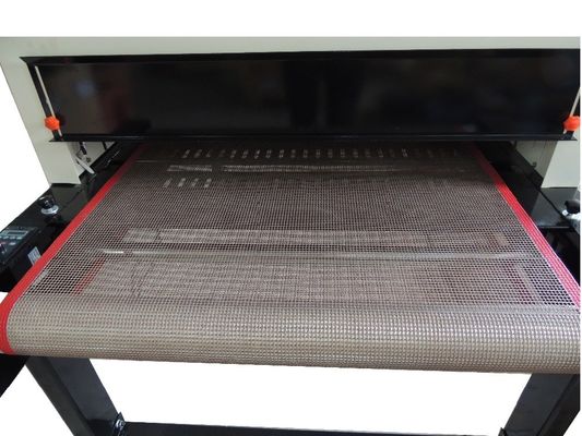 comprar El  de PTFE cubrió la banda transportadora de la fibra de vidrio para la camiseta que imprimía el secador del transportador online manufacture