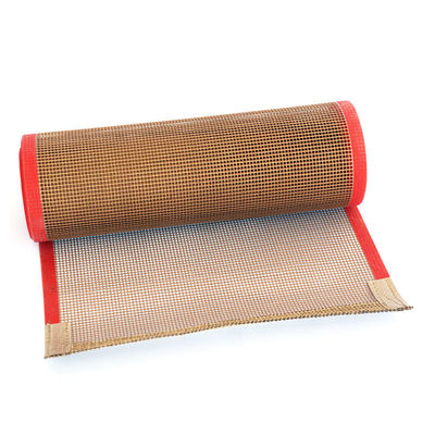 fábrica de Mesh Conveyor Belt For Pharmacy del  del vidrio PTFE de la categoría alimenticia de 0.5m m E