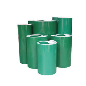 banda transportadora plana azul de la PU del PVC de la categoría alimenticia 3ply