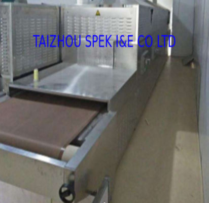 Microonda que seca la banda transportadora del  de la esterilización para los muebles de madera