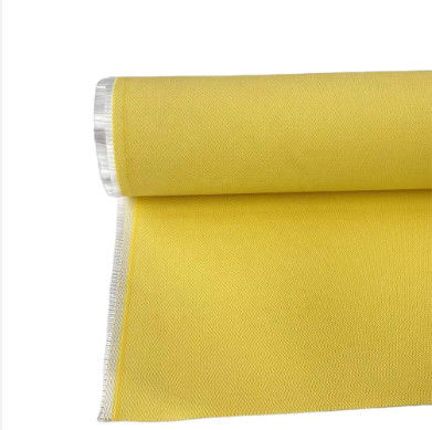 Tejido de fibra de vidrio con recubrimiento de silicona de alta temperatura amarillo para soldadura eléctrica Samsung
