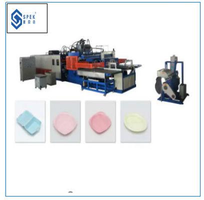 Máquina de fabricación de cajas de comida desechables de espuma de SPEK