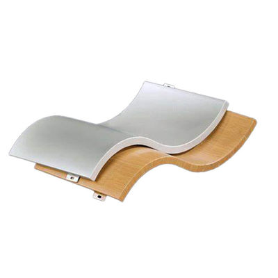 Veneer de aluminio hiperbólico para la decoración de edificios