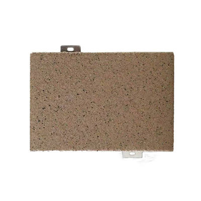 Pintura de piedra original y carilla de aluminio para la renovación de edificios