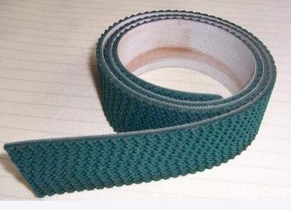 Banda transportadora de la hierba del PVC del verde ondulado azul industrial de la banda transportadora para el equipaje del aeropuerto