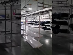 Taller de confección de acero inoxidable Almacenamiento clasificado de múltiples capas