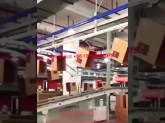 Sistema de embalaje de cartón para la casa de embalaje