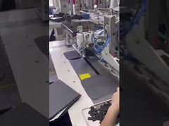 Máquina de coser automática para piezas de bolsillo con cara de máquina especial de coser