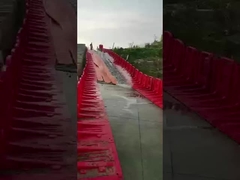 Altura 110cm ABS plástico rojo anti-UV conveniente Baffier de inundación