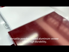 Polvo de aluminio versátil Veneer de alta durabilidad