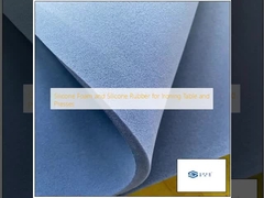 de espuma de silicona y caucho de silicona para mesas y prensas de planchar
