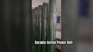 Una mirada más cercana: cinta transportadora de PVC para John Deere Cotton Picker
